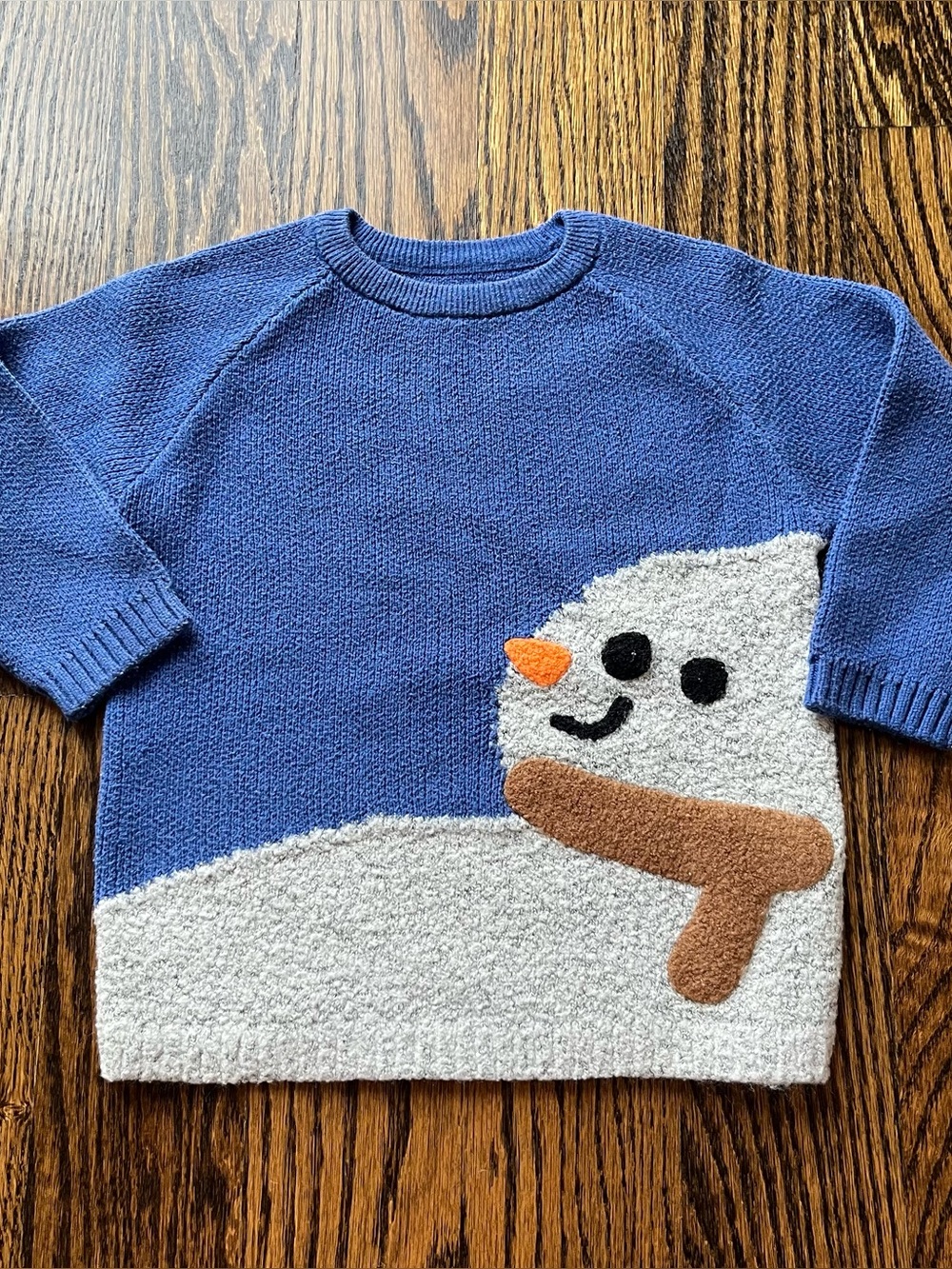 Snowman Sweater (90cm 2Y)